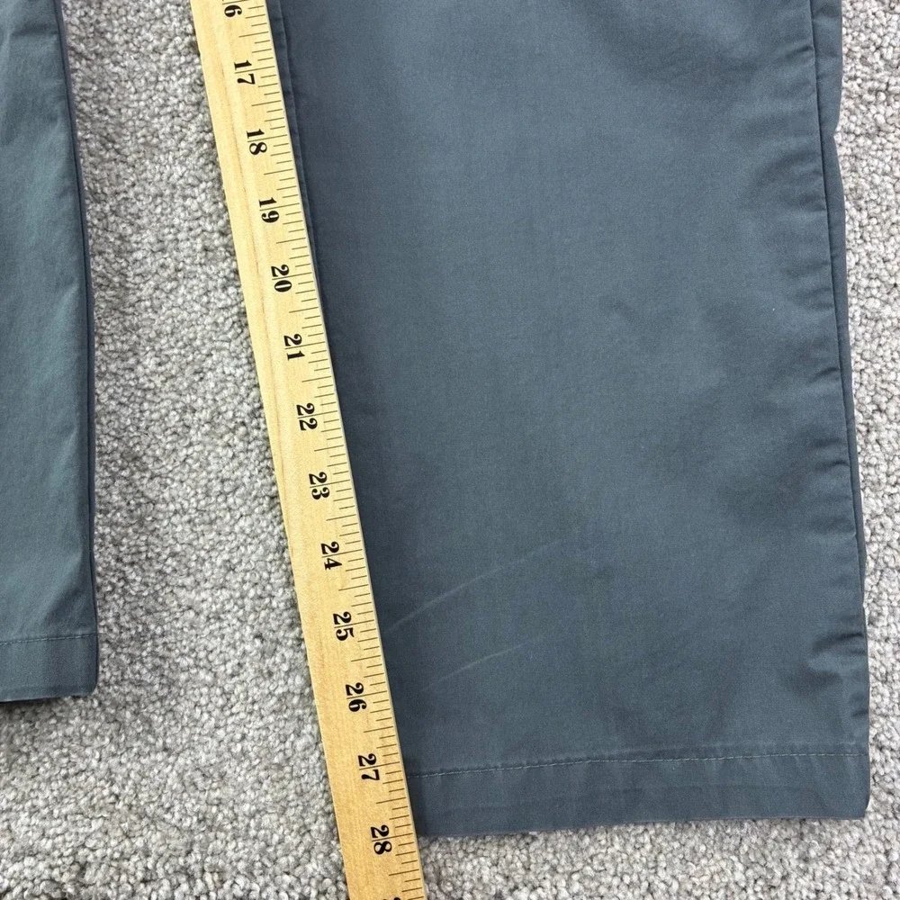 Hill City Size 38x31 Slate Gray Tech Chino Pants Stretch Commuter Travel